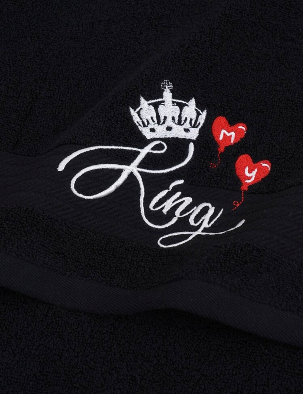 ROYAL KING – Set 2 Asciugamani Uomo 100% Cotone