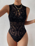 MAILA - Body Pizzo Nero