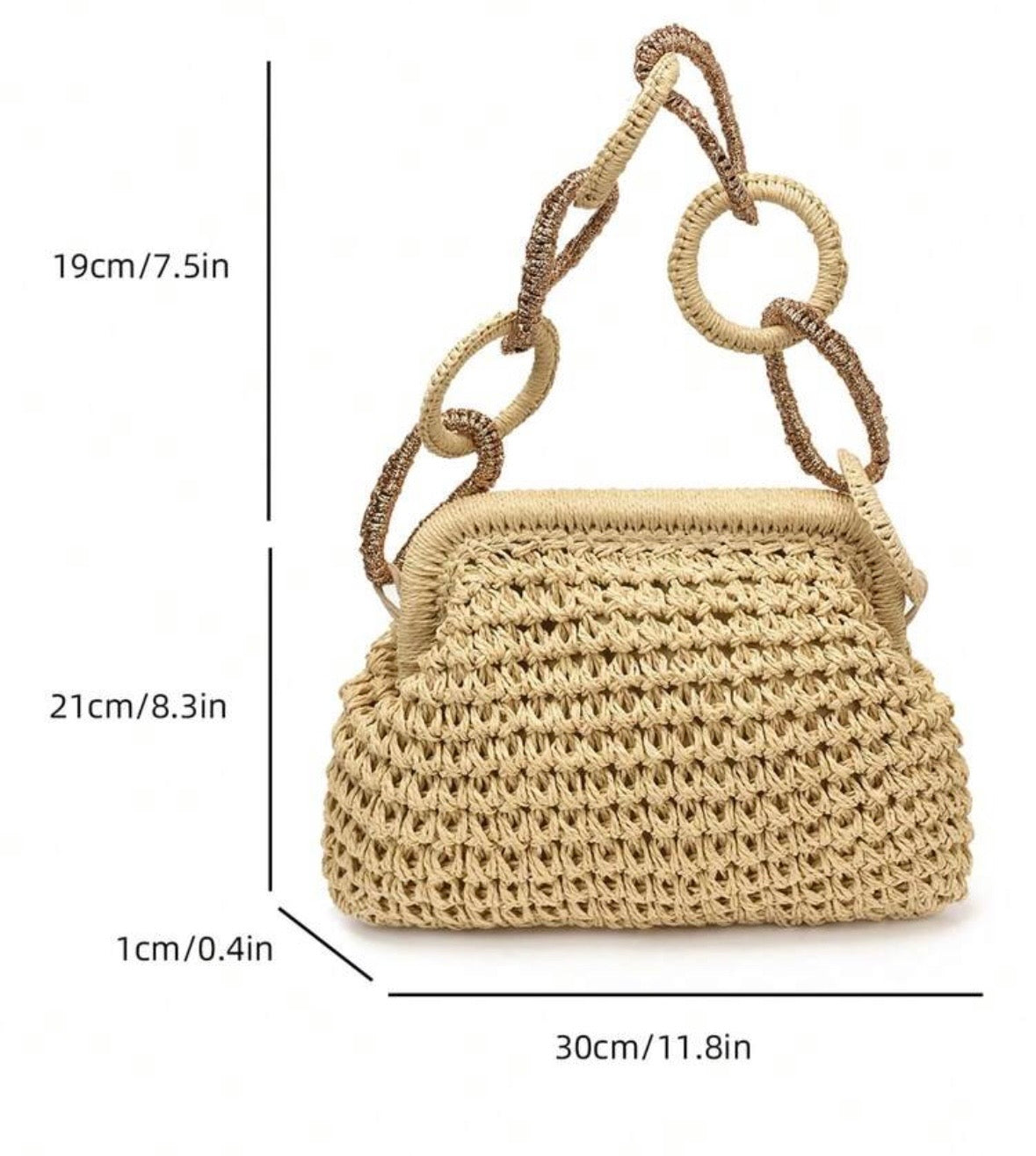 SANDY MUSE - beige su sfondo bianco