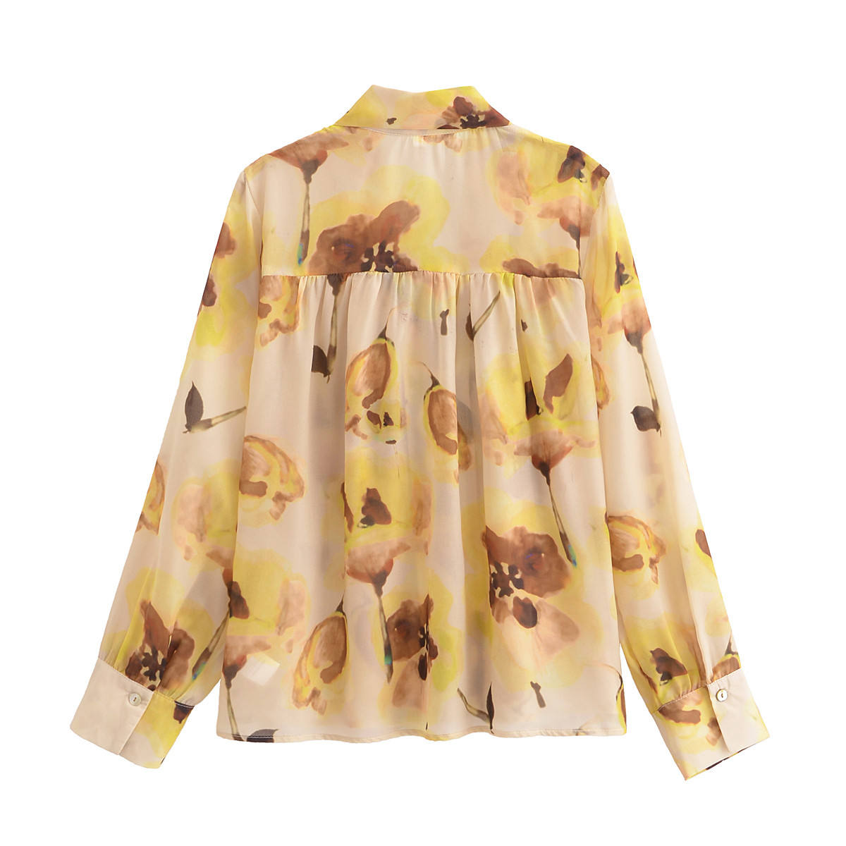 EVA - Camicia Floreale Stile Retrò