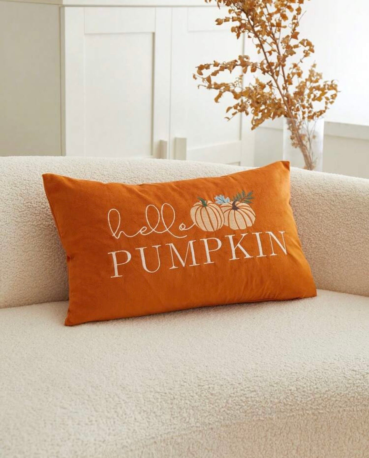AUTUMN EMBRACE – Copricuscino Decorativo Rettangolare