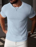 PURE MOTION maglietta uomo azzurro - retro