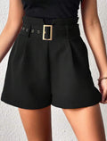 NOIR ESSENCE - pantaloncini eleganti