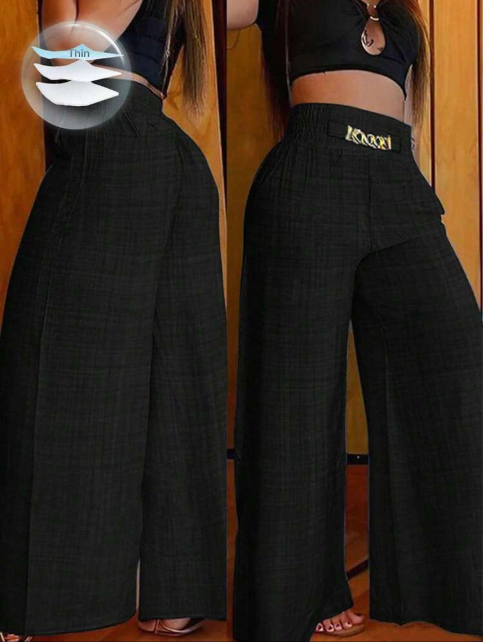 VEYRA - Pantalone Estivo Wide Leg