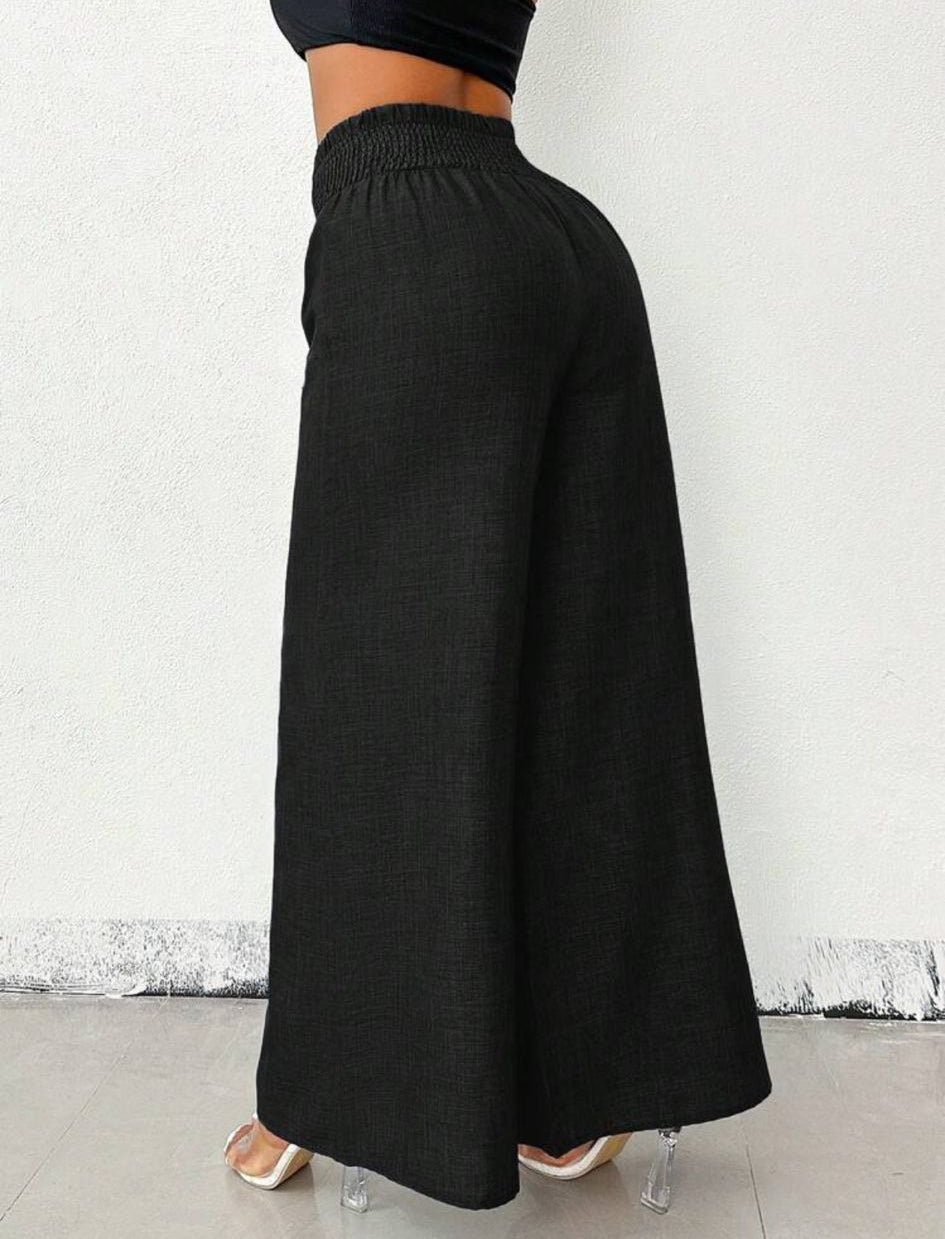 VEYRA - Pantalone Estivo Wide Leg