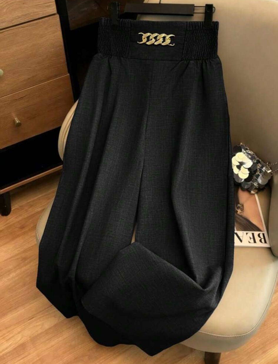VEYRA - Pantalone Estivo Wide Leg