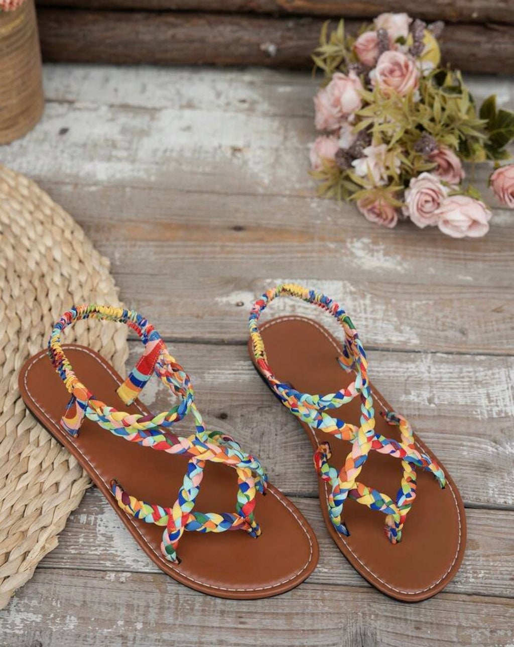 RAINBOW BREEZE - multicolor vivace indossati con dettaglio mano